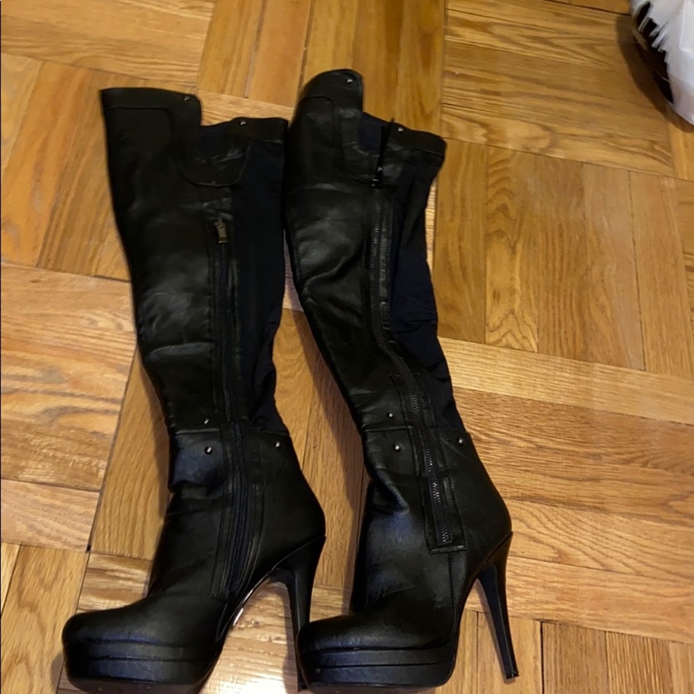 Thigh sexy heel boot